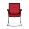silla confidente rojo dante red transpirable malla 6