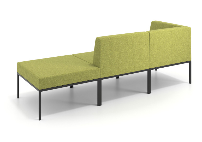 sofa para oficina verde pylos 4