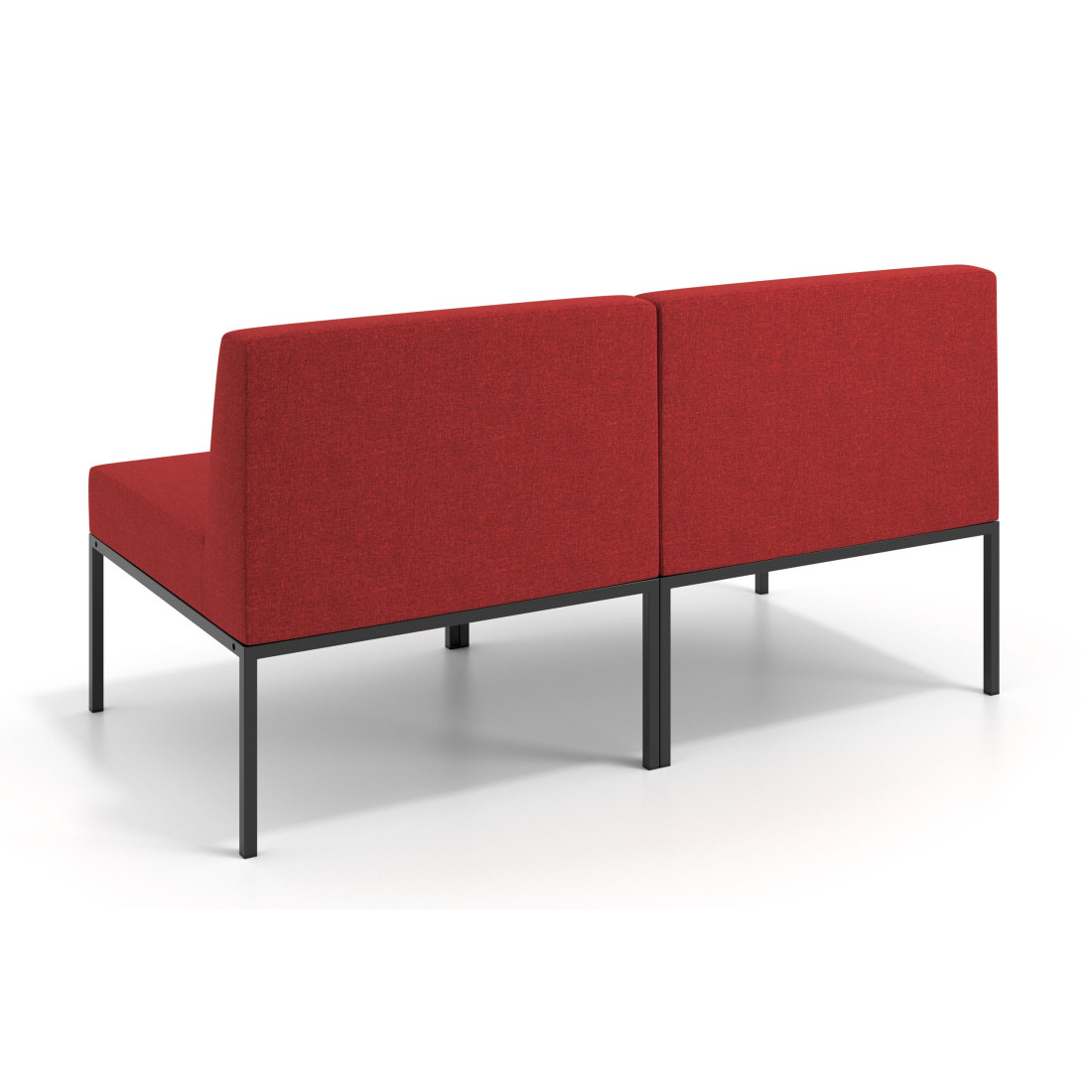 sofa para oficina rojo pylos 4