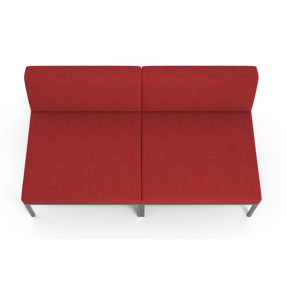 sofa para oficina rojo pylos 5