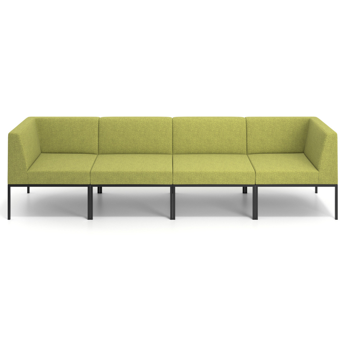 sofa para oficina verde pylos 3
