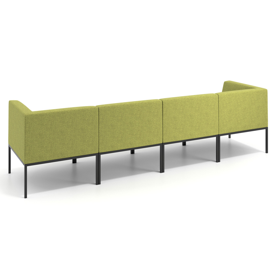 sofa para oficina verde pylos 4