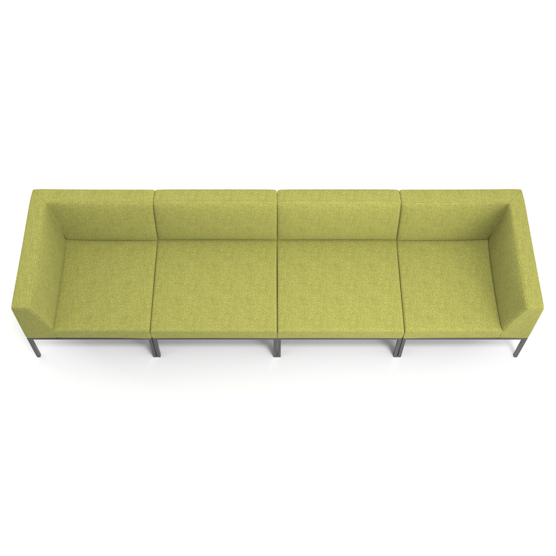 sofa para oficina verde pylos 5