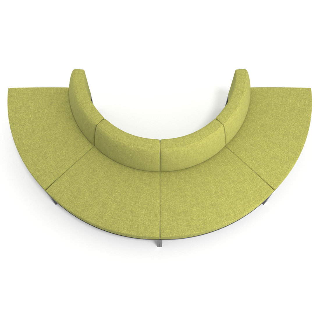 sofa para oficina verde pylos 5