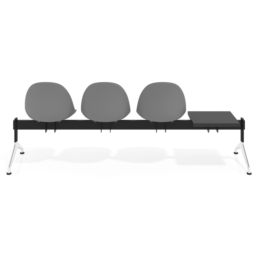 bancada sala de espera gris 5