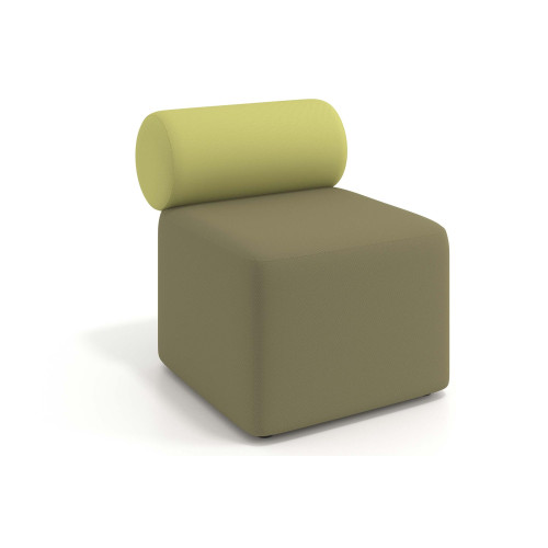 Sofa de oficina Oasis módulo recto 60cm - VERDE