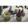 sofa para oficina verde 2