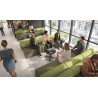 sofa para oficina verde 2