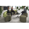 sofa para oficina verde 2