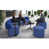 sofa para oficina azul 2