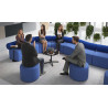 sofa para oficina azul 2