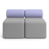 sofa para oficina gris lavanda 3