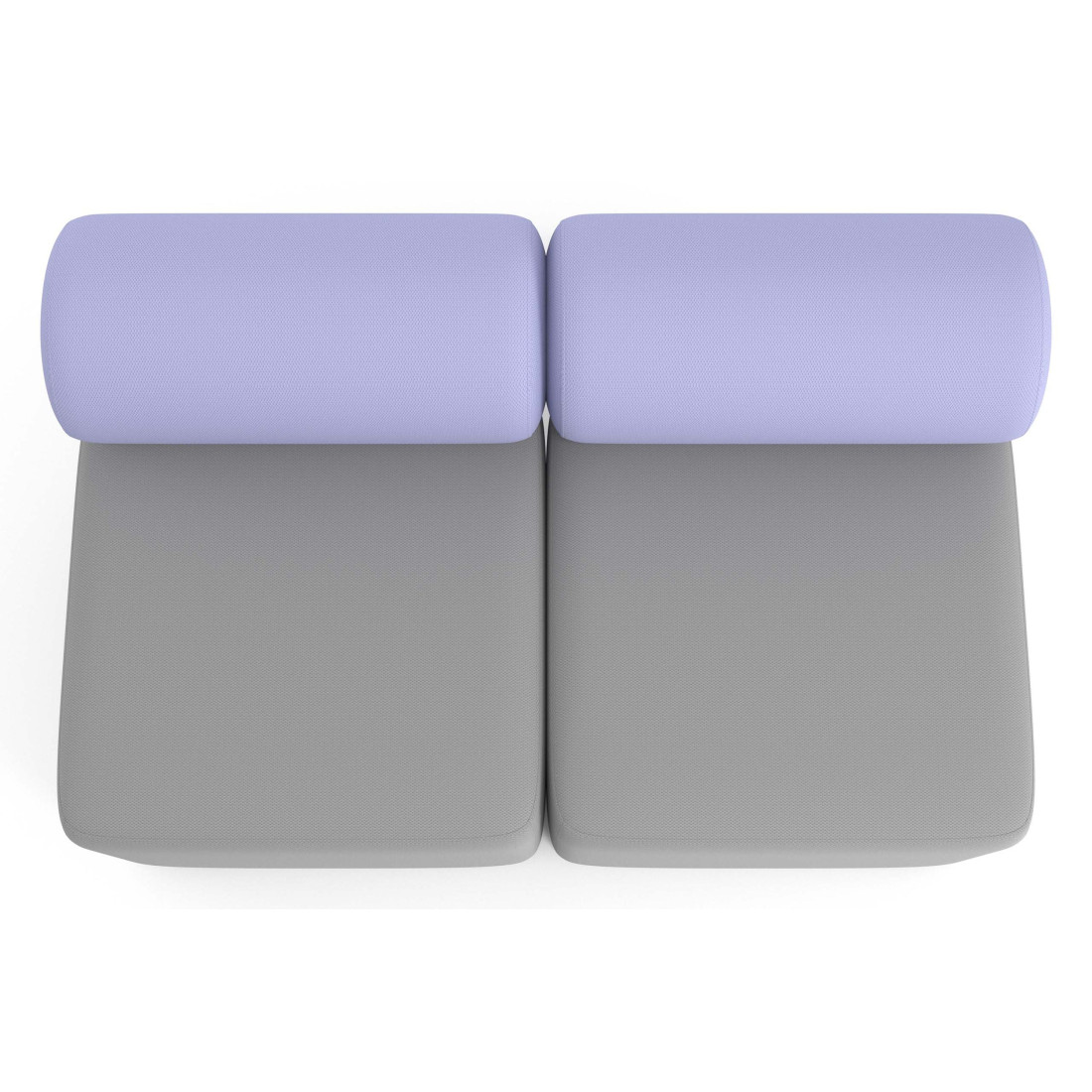 sofa para oficina gris lavanda 5