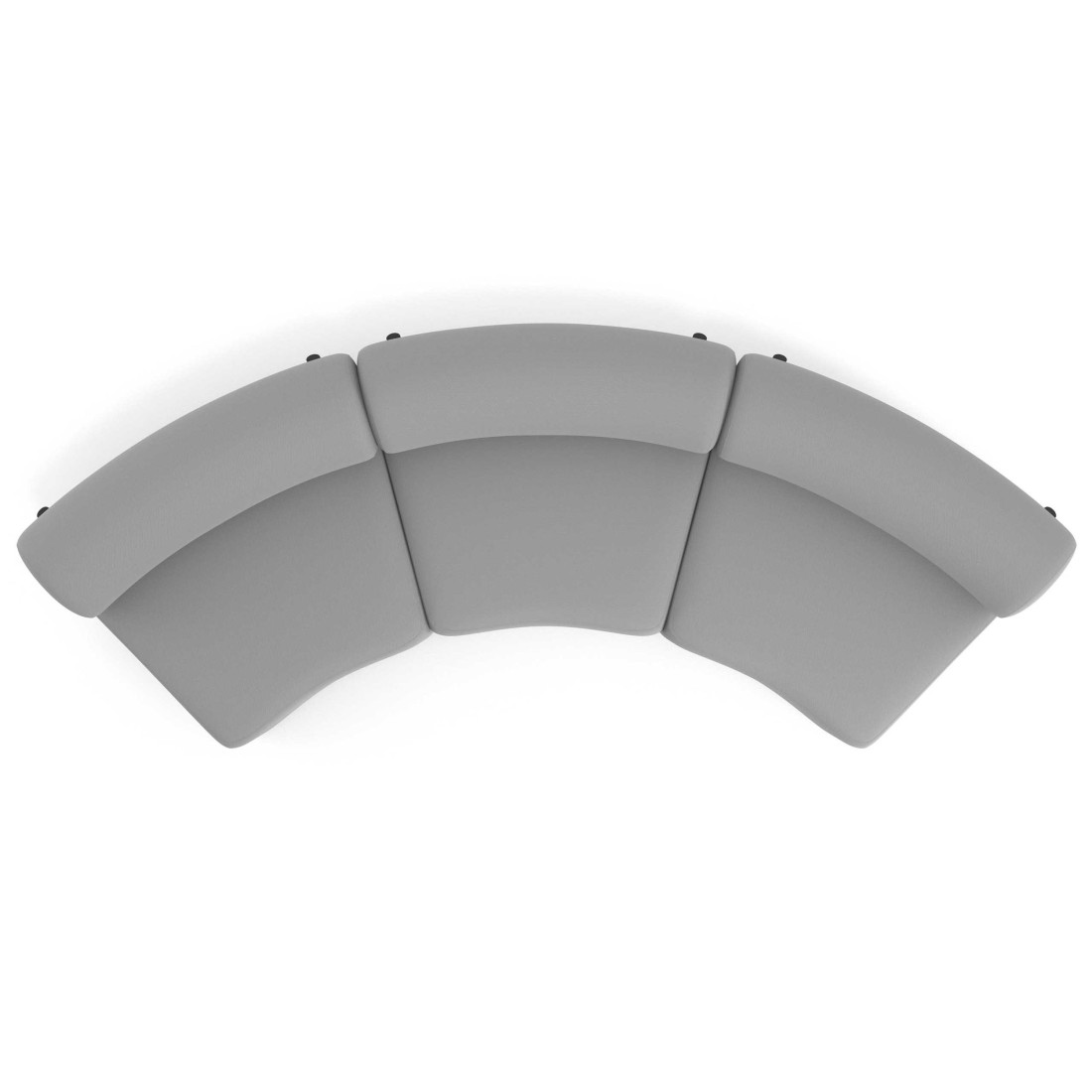 sofa para oficina gris 5