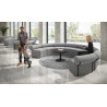 sofa para oficina gris 2