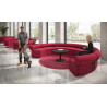 sofa para oficina rojo 2