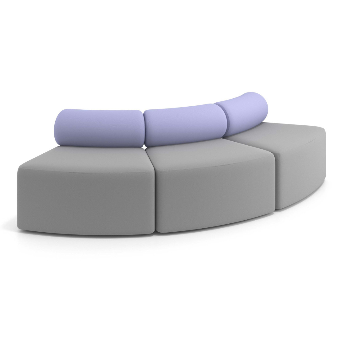 sofa para oficina gris lavanda 1