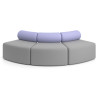 sofa para oficina gris lavanda 3