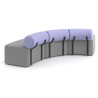 sofa para oficina gris lavanda 4