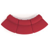 sofa para oficina rojo 5