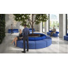 sofa para oficina azul 2