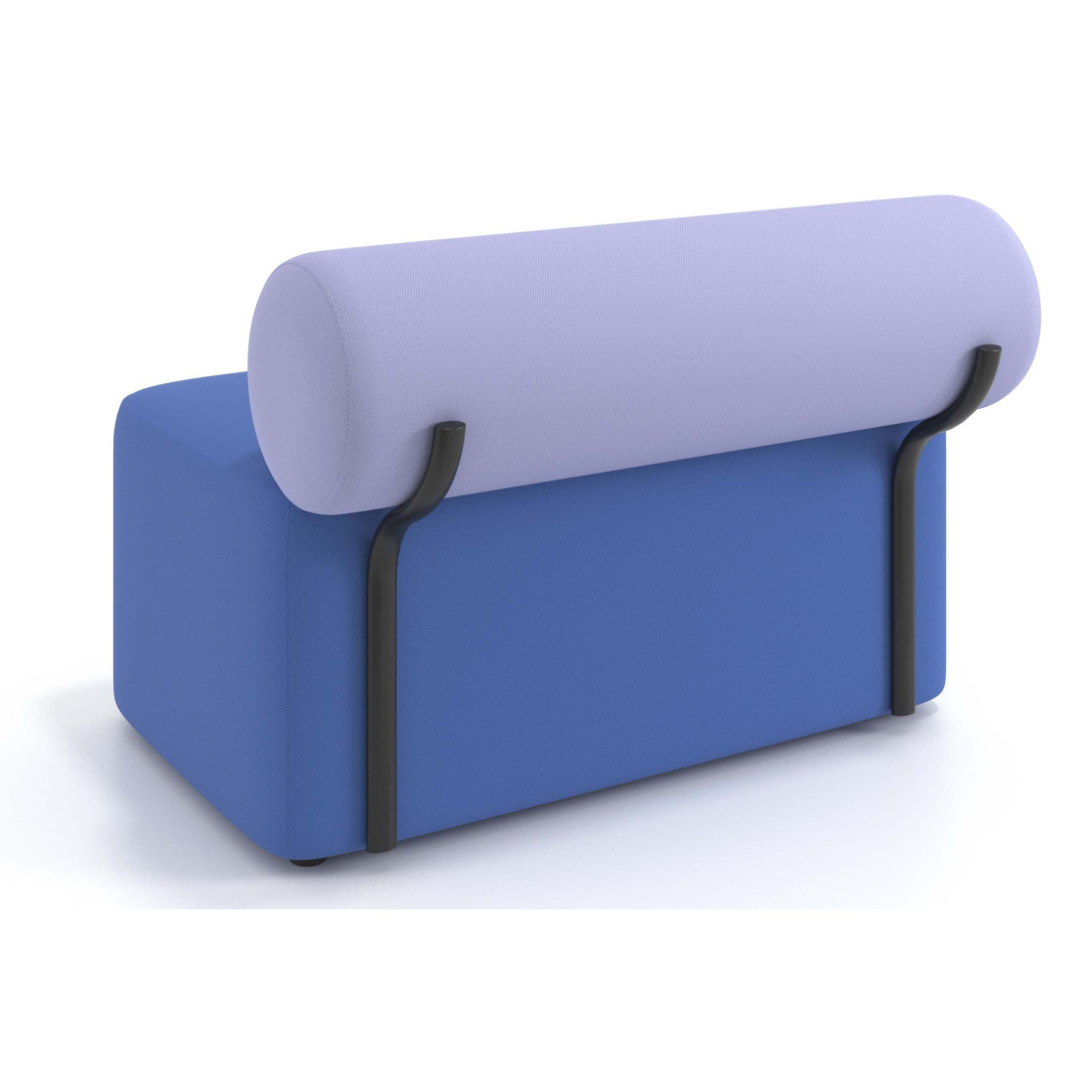 sofa para oficina azul lavanda 4