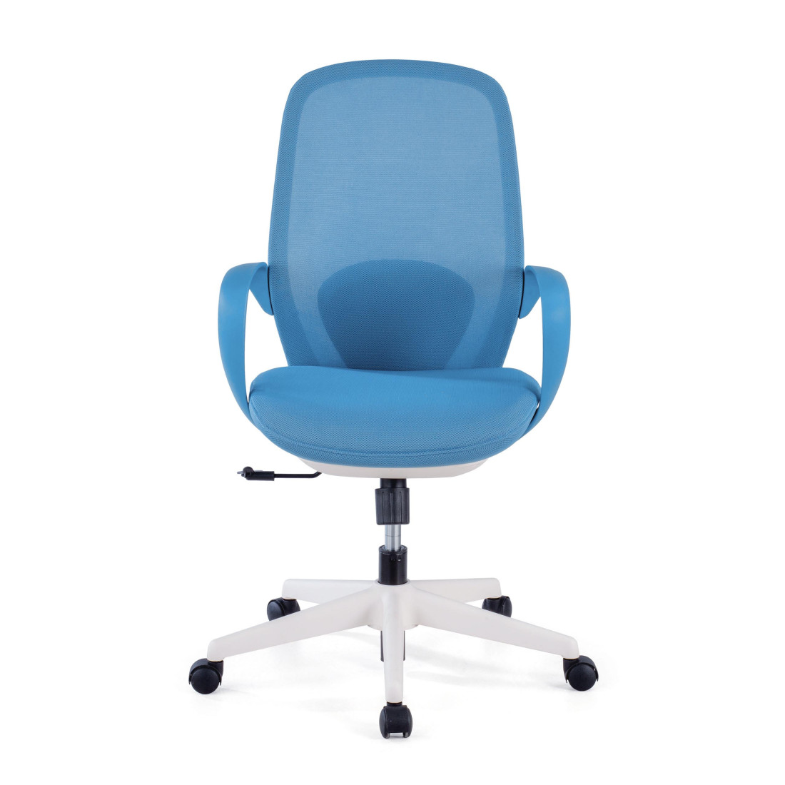 silla giratoria azul shell malla 3