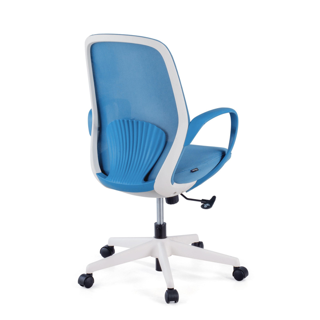silla giratoria azul shell malla 8
