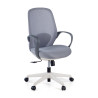 Silla de Escritorio Shell, respaldo red - Gris