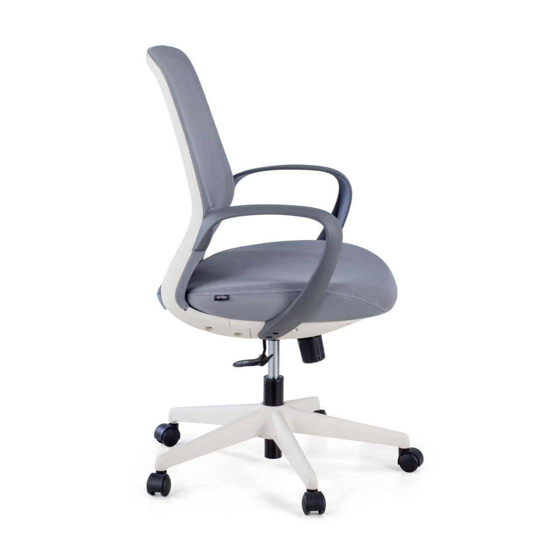 silla giratoria gris shell malla 10