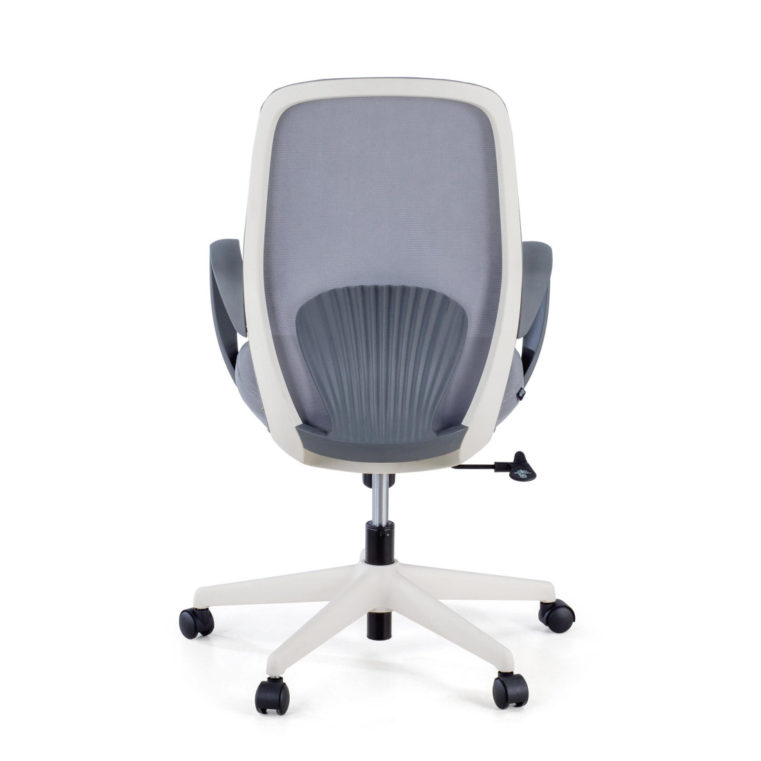 silla giratoria gris shell malla 7
