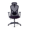 silla ergonomica negro prime estructura negra malla 3