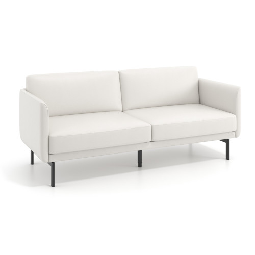 Sofa de oficina Malmo 3 plazas - BLANCO