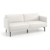Sofa de oficina Malmo 3 plazas - BLANCO