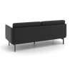 sofa para oficina negro malmo 1 plaza 4