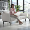 sofa para oficina blanco malmo 1 plaza 2