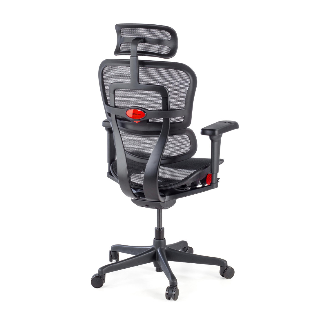 silla ergonomica negro ergohuman black carbon gaming red 7