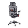 silla ergonomica negro ergohuman black carbon gaming red 7