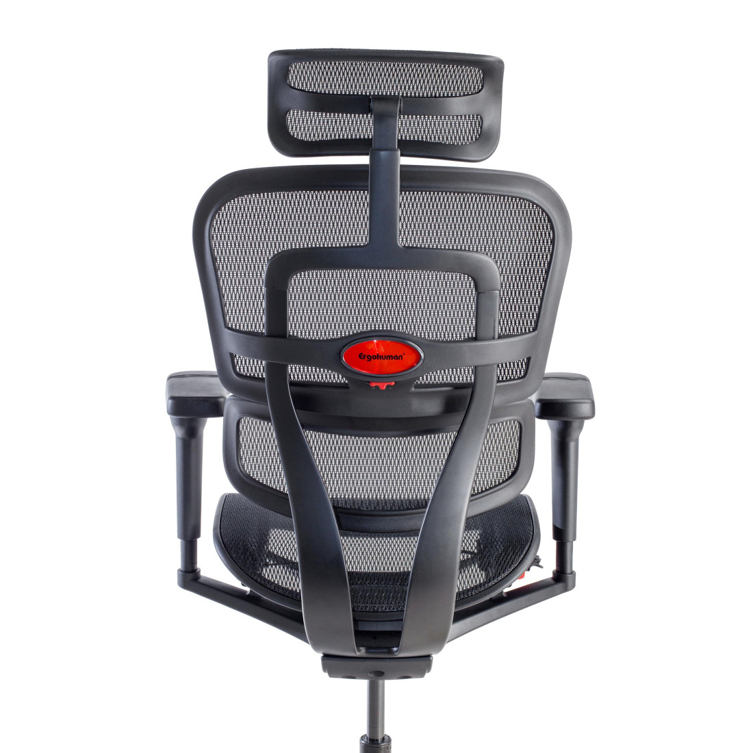 silla ergonomica negro ergohuman black carbon gaming red 5