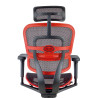 silla ergonomica rojo ergohuman black carbon gaming red 5