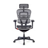 silla ergonomica blanco ergohuman black carbon gaming red 3