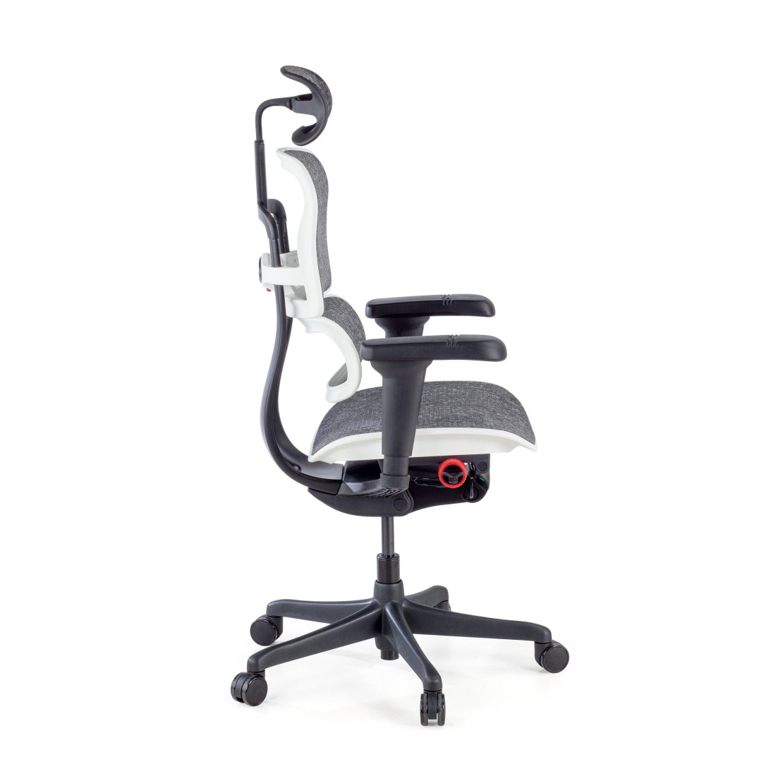 silla ergonomica blanco ergohuman black carbon gaming red 9