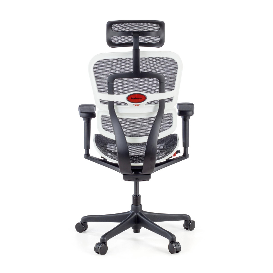 silla ergonomica blanco ergohuman black carbon gaming red 10