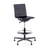 taburete de trabajo y laboratorio negro orbit plastico 1