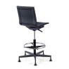 taburete de trabajo y laboratorio negro orbit plastico 5
