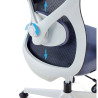 silla ergonomica gris prime estructura blanca malla 5