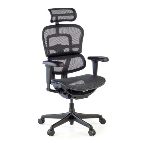 Silla Ergohuman Ultra Black Carbon Edition - NEGRO