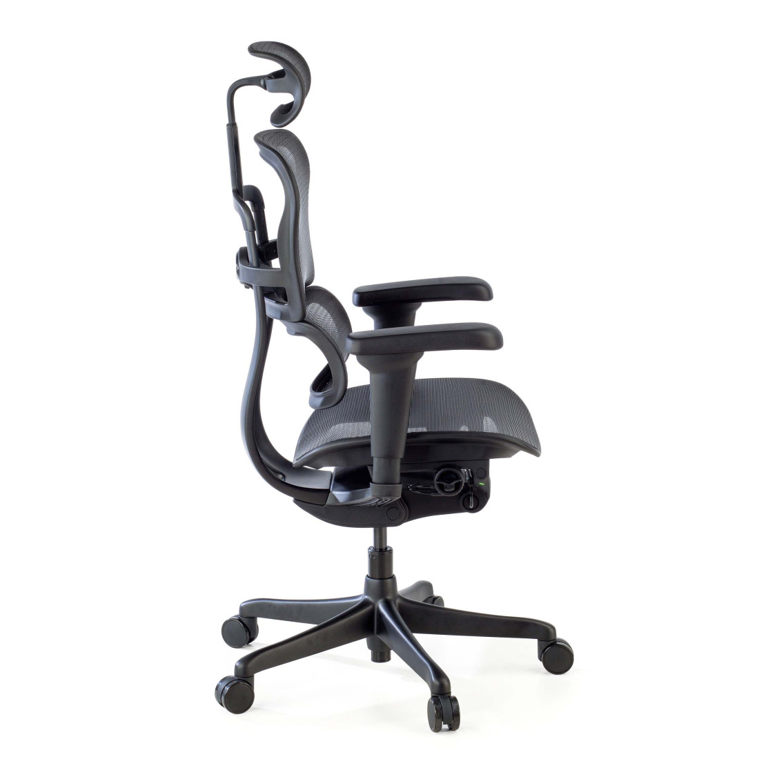 silla ergonomica negro ergohuman black carbon red 8