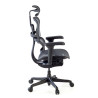 silla ergonomica negro ergohuman black carbon red 8