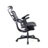 silla ergonomica negro ergohuman black carbon red 4